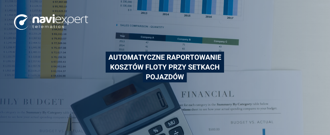 Automatyczne raportowanie kosztów floty przy setkach pojazdów